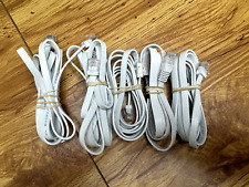 5 PACK!! OEM Google WiFi Router RJ45 Ethernet Network Flat Cable Cord White 6ft, used for sale  Shipping to South Africa