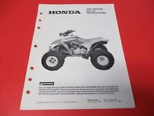 Manual de instruções original de fábrica Honda 1991 TRX250X fabricante de equipamento original comprar usado  Enviando para Brazil