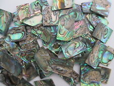 1 oz DEFEITO Verde Paua Abalone Shell Blanks, 0,060 pol. Material embutido. 17 a 20 peças comprar usado  Enviando para Brazil