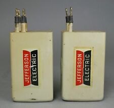 Par de amplificador de tubo de audio transformador de salida Jefferson Electric KS 8728 y 8729 de colección, usado segunda mano  Embacar hacia Argentina