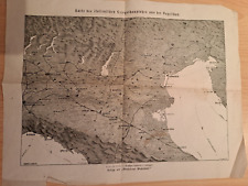 Landkarte italienischen kriegs gebraucht kaufen  Uetze