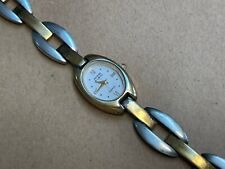 Reloj vintage para mujer Anne Klein tonos dorados y plateados de 7" de largo segunda mano  Embacar hacia Argentina