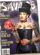 Tattoo savage magazine for sale  Stockton