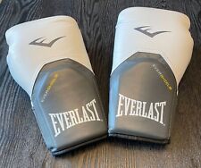 Guantes de boxeo de entrenamiento Everlast Pro Style Elite 12 oz - blancos segunda mano  Embacar hacia Argentina