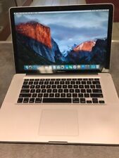 2009 Apple Macbook Pro 15" Core 2 Duo 2.66ghz El Capitan 320GB HDD 8GB RAM comprar usado  Enviando para Brazil