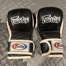 Used, Fairtex FGV 15 Black Gloves Large Sparring MMA Grappling Thailand for sale  Shipping to South Africa
