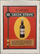 Usher green stripe for sale  BEDFORD