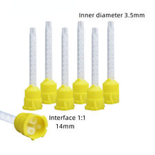 50/100 peças pontas de mistura de material de impressão dental silicone amarelo descartável QAZ comprar usado  Enviando para Brazil