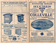 Catalogue 1939 colleville d'occasion  France