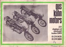 Gus kuhn motorcycles for sale  NOTTINGHAM
