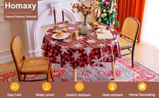 Christmas tablecloth red for sale  SOUTH OCKENDON
