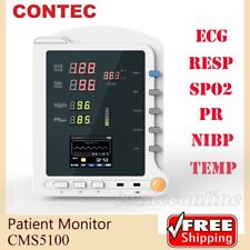 NOVO CMS5100 CONTEC Monitor de Sinais Vitais CCU ICU Monitor de Paciente NIBP SPO2 TEMP, usado comprar usado  Enviando para Brazil