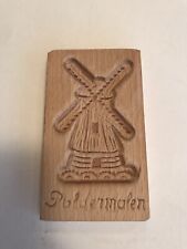 Molde de biscoito de madeira para moinho de vento holandês Poldermolen NOVO lembrança holandesa comprar usado  Enviando para Brazil