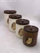 4 piece ceramic canister set for sale  Detroit