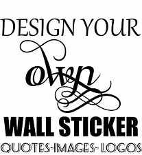 Personalised wall sticker for sale  LEEDS