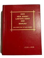 Diario y directorio manual de abogados de Nueva Jersey 2023 - como nuevo segunda mano  Embacar hacia Argentina