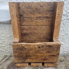Rustic Handmade Farmhouse Solid Pine Rack Wall Mounted Shelf 40x28cm for sale  Shipping to South Africa