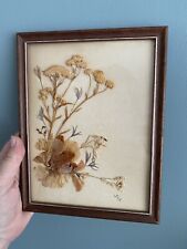 Pressed flowers picture for sale  SHREWSBURY