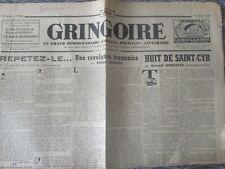 Journal gringoire octobre d'occasion  Nantes-