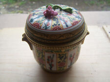 Ancien encrier porcelaine d'occasion  Querrien