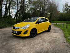 vauxhall corsa limited edition yellow for sale  ASHFORD