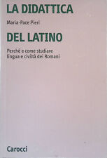 Didattica del latino. usato  Italia