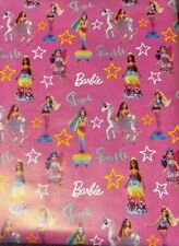 Barbie wrapping paper for sale  JEDBURGH