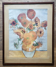 Quadro vaso girasoli usato  Milano