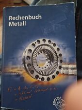 Rechenbuch metall lösungen gebraucht kaufen  Dudeldorf