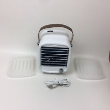 Portable Mini Ice Desk Cooling Fan AC Air Conditioner w/Filter, 2 Ice Molds, USB, used for sale  Shipping to South Africa