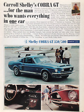 Usado, Vintage 1968 Ford Shelby Mustang Cobra GT anúncio original comprar usado  Enviando para Brazil
