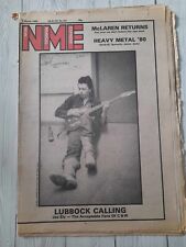 Nme march 1980 for sale  ROTHERHAM