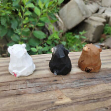 Wooden bear figurines for sale  Shipping to Ireland