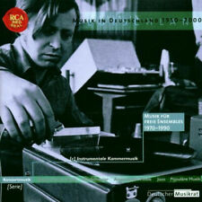 Musik in Deutschland 1950-2000 Musik für freie Ensembles Deutscher Musikrat CD for sale  Shipping to South Africa
