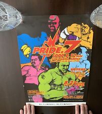 Pôster oficial PRIDE FC 7 B4 Japão luta livre UFC japonês MMA NJPW WWE RARO comprar usado  Enviando para Brazil