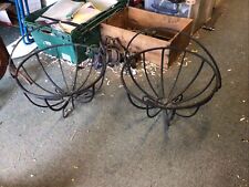 Pair wrought iron for sale  CAMBRIDGE