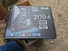 Asus Motherboard Z170- 5 Way Optimization USB 3.1 10GB/sS FREE SHIPPING, used for sale  Shipping to South Africa