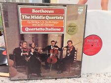CUARTETO ITALIANO BEETHOVEN: The Middle Quartets 3xLP Philips 6703 082 en muy buen estado+/en muy buen estado++ segunda mano  Embacar hacia Argentina