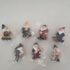 7 peças miniaturas de gnomos de jardim - mini kit de jardim de gnomos estátua de anões bônus de fadas, usado comprar usado  Enviando para Brazil
