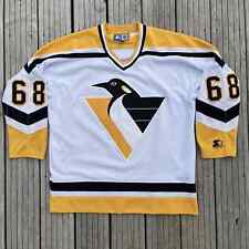 Camiseta Pittsburgh Penguins Starter Home #68 Jagr (L) comprar usado  Enviando para Brazil