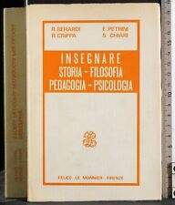 Insegnare storia filosofia usato  Ariccia