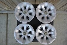 Silver Yamaha Hubcaps, Set of 4, Silver, 8 Inch, Golf Cart, Genuine OEM, Used for sale  Shipping to South Africa