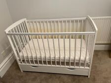 White wooden baby for sale  LONDON