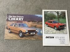 Datsun cherry brochures for sale  WEYMOUTH