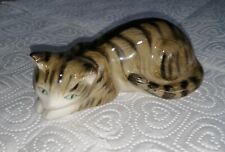 vintage cat figurine tabby cat for sale  HINCKLEY
