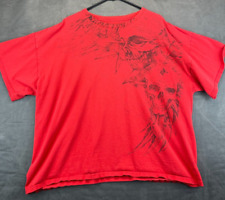 Camiseta MMA Elite gola redonda - Caveiras duplas - Masculina 2XL - Vermelha (443) comprar usado  Enviando para Brazil