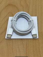 Cable de carga USB-C trenzado original Apple 60W (1 m) para iPhone serie 15/iPad segunda mano  Embacar hacia Argentina