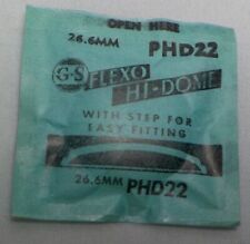 GS FLEXO HI DOME WATCH CRYSTAL REPLACEMENT PART 26.6 MM WATCHMAKER PHD22 #84 for sale  Shipping to South Africa