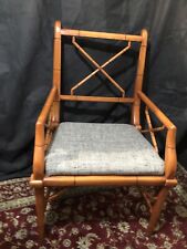 vintage armchair bamboo for sale  South San Francisco