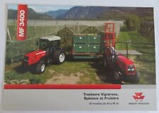 Brochure tracteur massey d'occasion  Beauvais